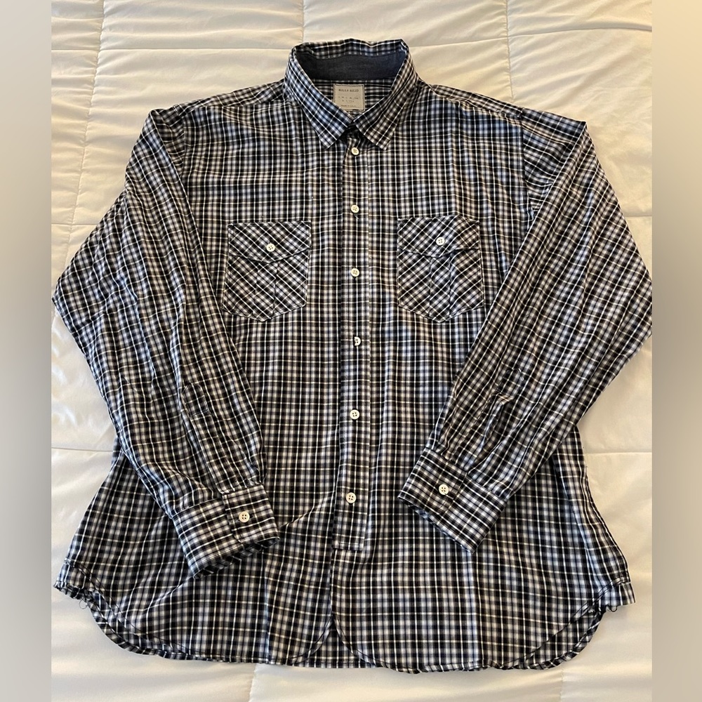 Billy Reid Dress Button Down XXL Shirt